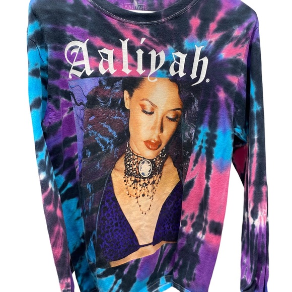 Vintage Aaliyah long sleeve t-shirt! Size Small. - Picture 6 of 6